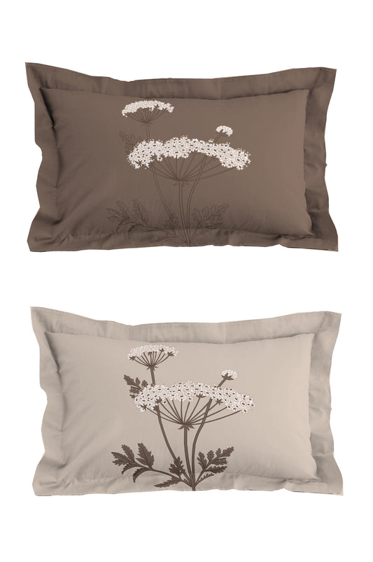 Decorative Reversible Pillowcase Pair - Vibes Of Florence