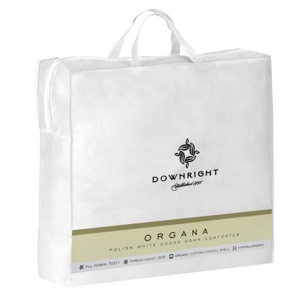 Organa White Goose Down Comforter