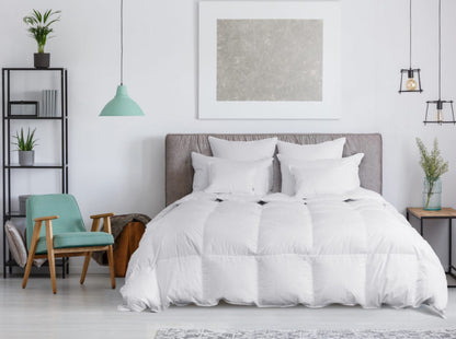 Organa White Goose Down Comforter